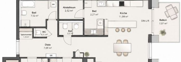 Wohnkomfort in bester Lage – Attraktive 3-Zimmer-Eigentumswohnung in Wasserburg