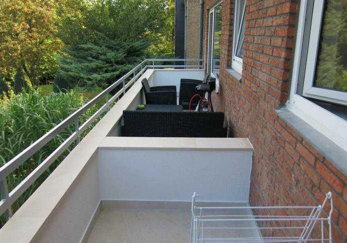 Balkon nach Sanierung