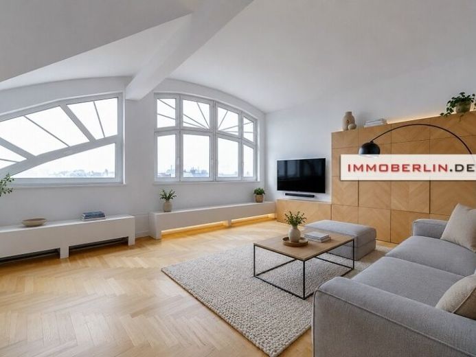 IMMOBERLIN.DE - Lichtdurchflutete Dachgeschosswohnung mit Südwestterrasse & Lift in Toplage – Photo 1
