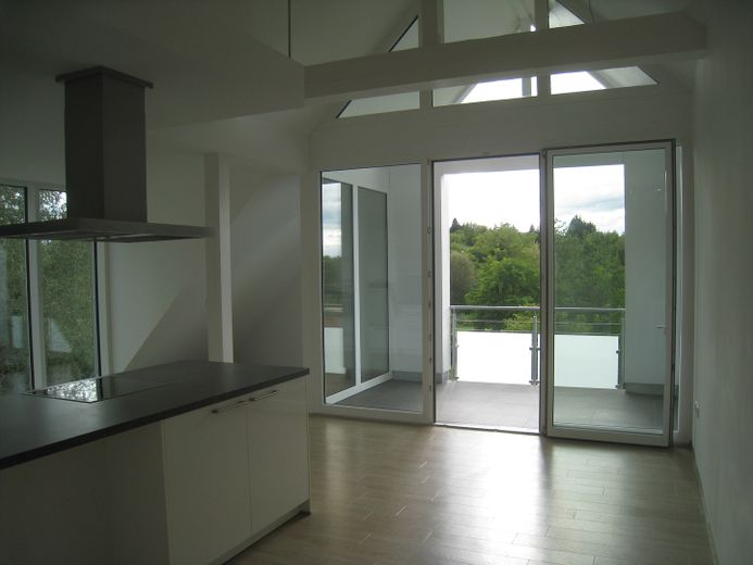 Freier Blick nach Westen.