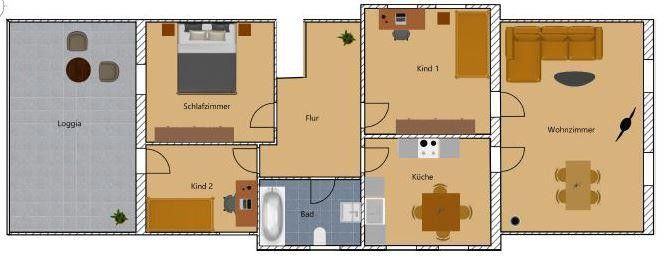 Grundriss Dachgeschoss