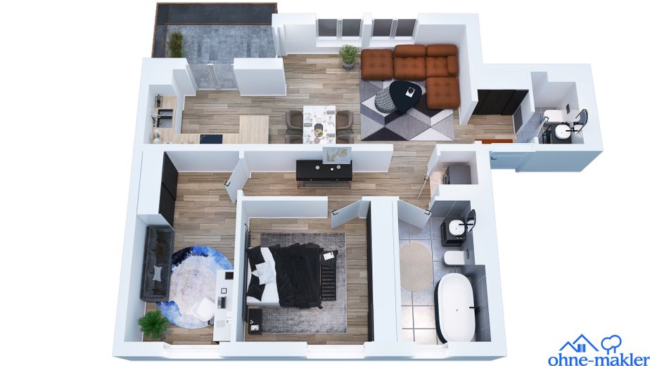 Möbilierungsbeispiel