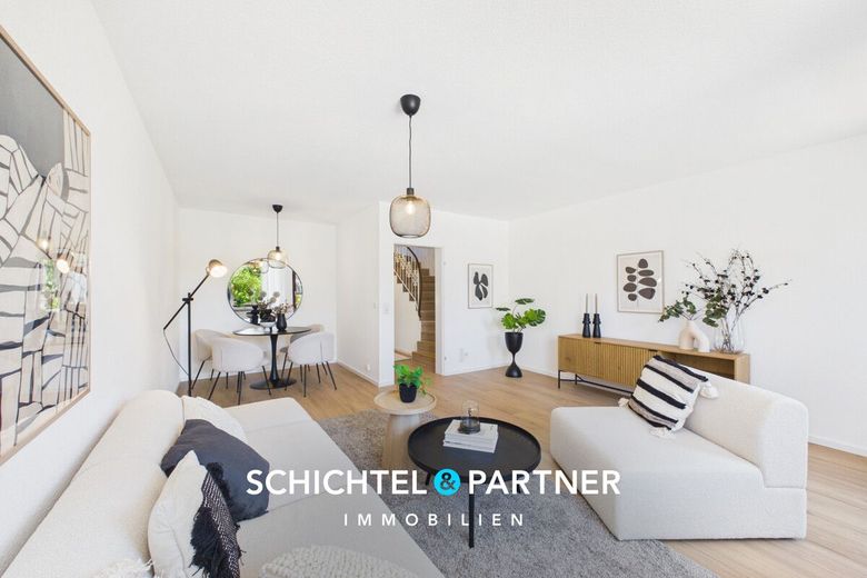 Iprump/Stickgras | Jetzt Einziehen: Wohlfühlen im renovierten Reihenhaus – S&amp;P | Wohnzimmer
