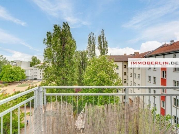 IMMOBERLIN.DE - Toplage! Sonnige Wohnung mit ruhigem Südbalkon & charmantem Ambiente – Foto 1