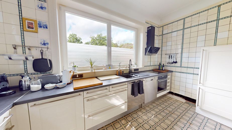 Möbliertes Haus 154 m² | 5,5 Zi | Garten | nahe Nienstedten | Wohnen auf Zeit 3–33 Monate – Küche
