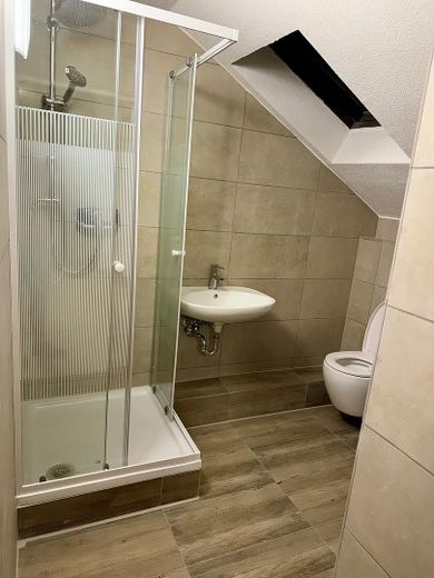 ALL INCLUSIVE 1-Zimmer Wohnung in Kelheim – Bad mit Dusche