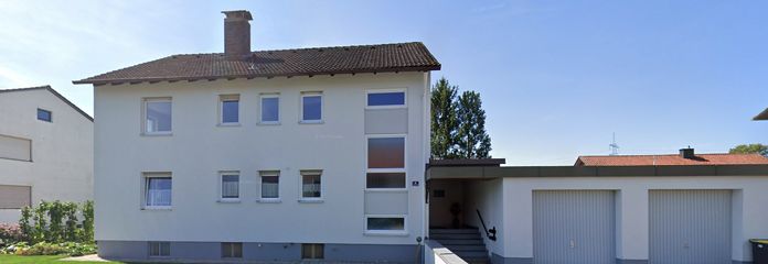 Ben curato appartamento di 3 locali al piano terra con veranda e ampio giardino