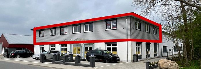 Ansicht von der Straße