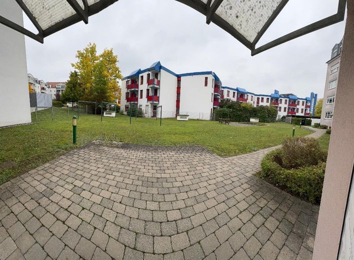 Außenbereich der Eingangstür