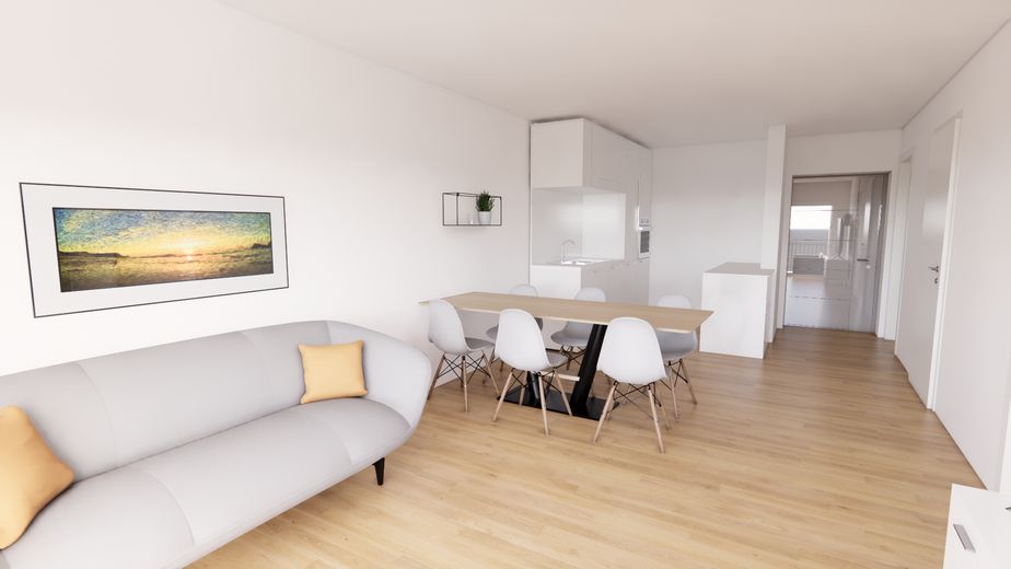 2-Zimmer-Whg. Wohn-/Essbereich