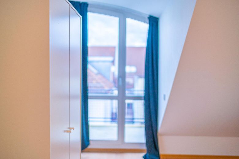 Blick auf den Balkon