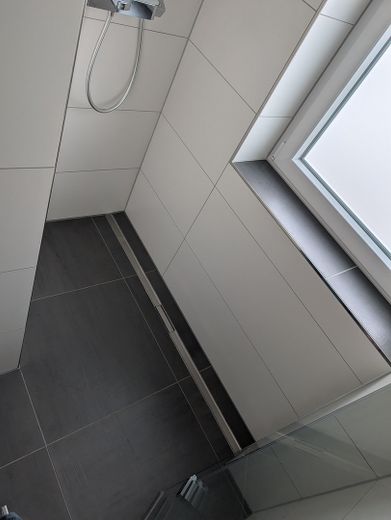 Boden der Dusche