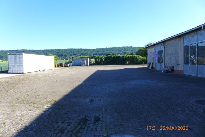 Gewerbeobjekt mit großer Freifläche in Minden – Freifläche zum Süden