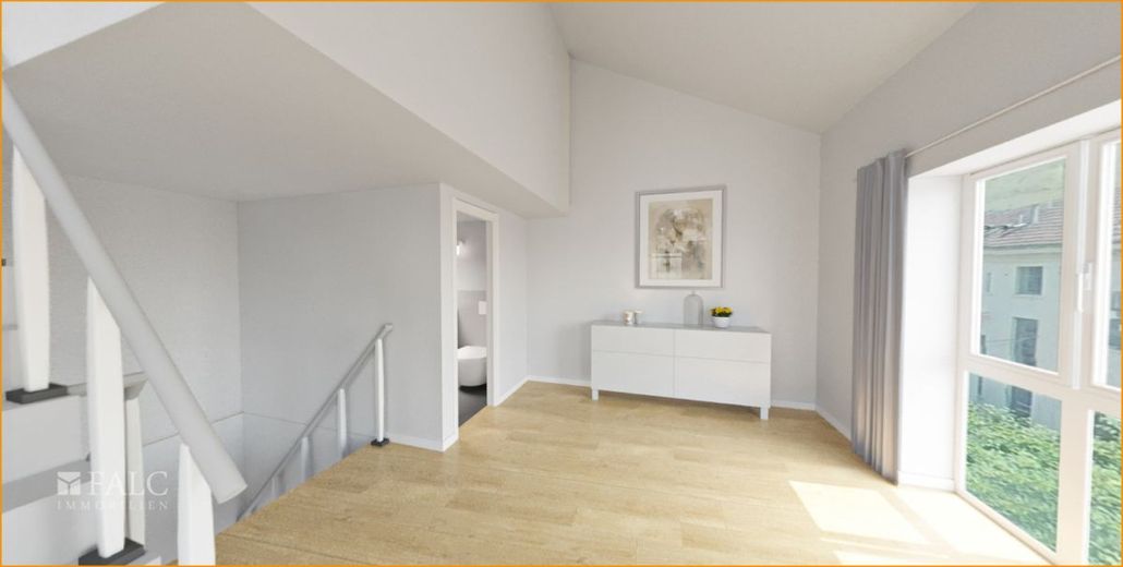 Exklusive sanierte Maisonette-Wohnung mit riesiger Dachterrasse! – 1.OG
