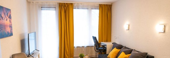 Möblierte 1-Zi Wohnung mit neuer EBK und Balkon in Sindelfingen – Top Ausgestattet und Sauber 