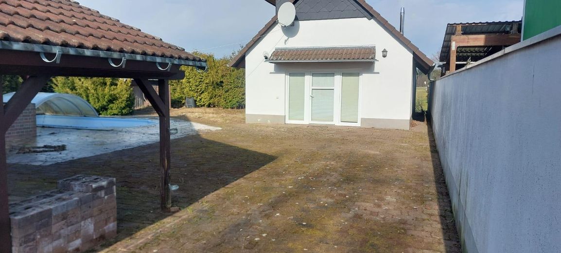 Pool Ferienhäuschen