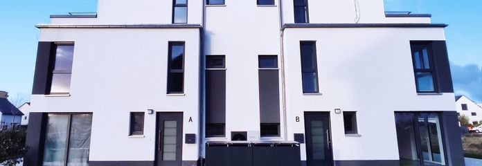 Symetrische Bauhausarchitektur