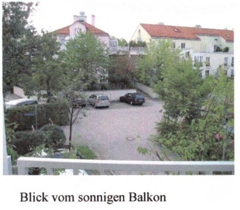 Blick vom Balkon