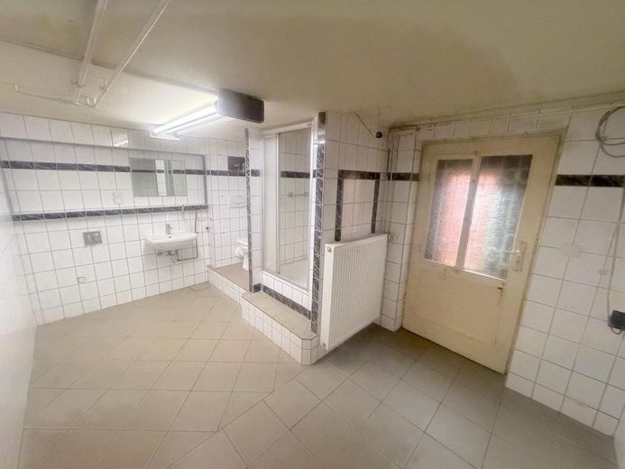 Ländliche Idylle mitten in der Stadt ! Ihr künftiges Zuhause mit herrlichem Garten und 3 Garagen ! – Keller HWR / Ausgang Garten