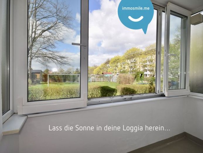 3 Zimmer • verglaster Balkon • Hochparterre • Tageslichtbad mit Wanne • grüner Hausgarten • TOP ! – Foto 1