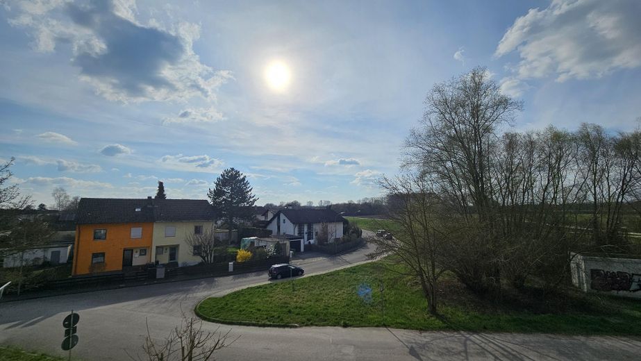 Ausblick vom Balkon