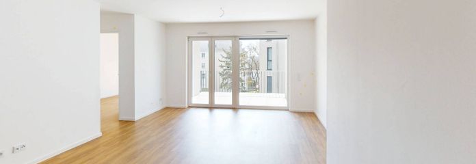 ++Abitare in esclusiva: appartamento trilocale ultramoderno con cucina componibile, balcone e 2 bagni++ – Ansicht I: Wohn- und Esszimmer