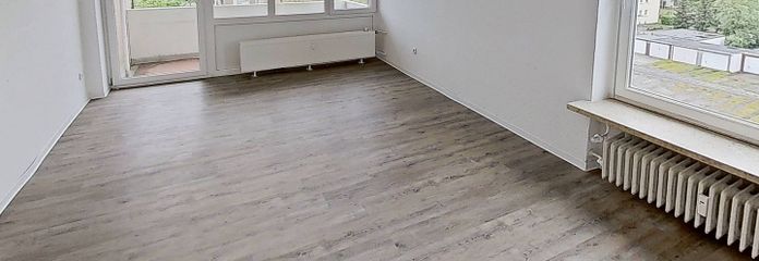 Ansicht I: Wohn- und Esszimmer