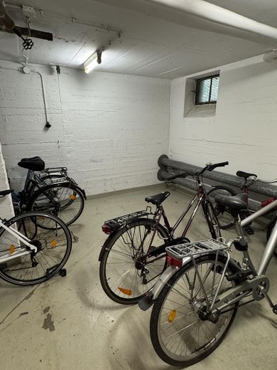 Wolne od zaraz – mieszkanie nad dachami Eilbek, z szerokim widokiem na Jacobipark aż po port. – Fahrradkeller