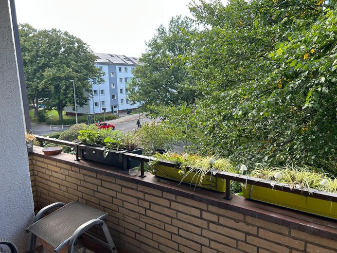 شقة في بريمن-غروبِلينغن – Blick vom Balkon