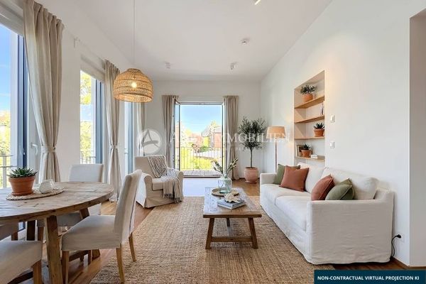 Direkter Wasserblick : Moderne 2-Zimmer-Wohnung mit Balkon in Köpenick.