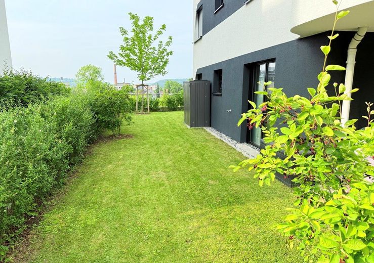 Seltene EG‑Wohnung mit großem Garten (180 m²) – perfekte Hausalternative – West-Garten