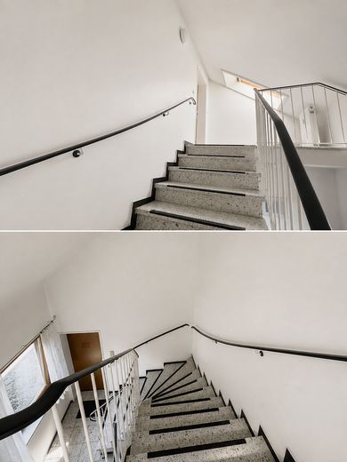 Sofort bezugsfrei nach Renovierung | Findorff | Garage | provisionsfrei | nahe Bürgerpark – Treppenhaus