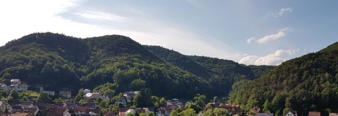 Blick strassenseitig