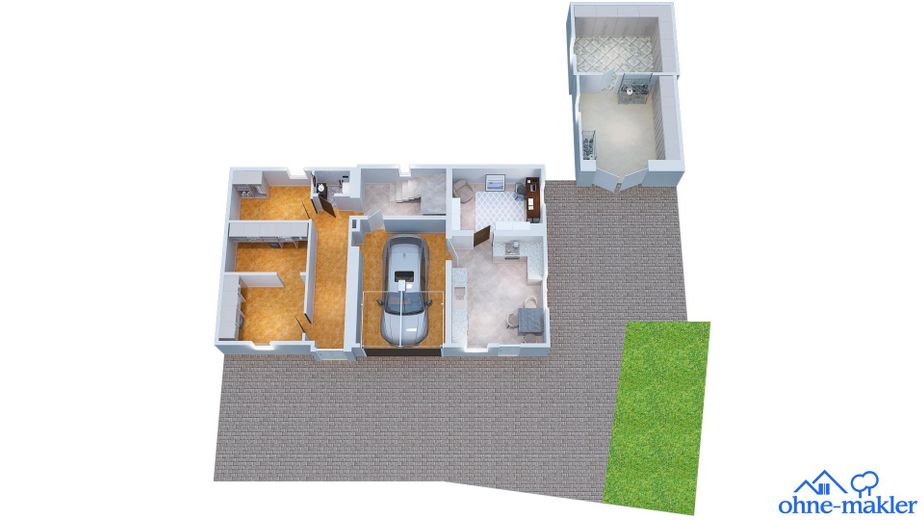 Großzügiges 8-Zimmer-Wohnhaus auf drei Wohnebenen in Aßlar-Berghausen – Erdgeschoss