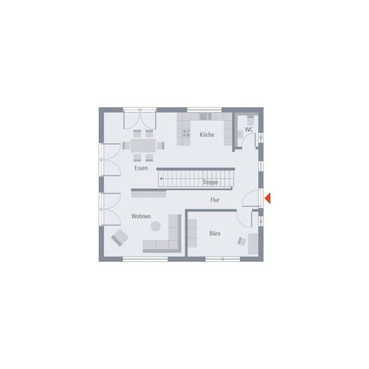 DAS HAUS MIT DEM PLUS AN RAUM – Grundriss Erdgeschoss