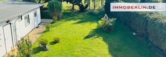 IMMOBERLIN.DE - Traumlage! Charmantes Einfamilienhaus mit Südgarten beim Krampnitzsee