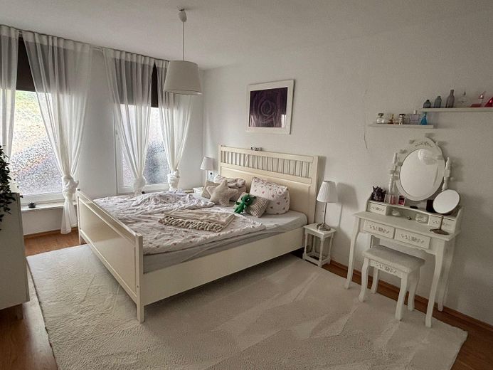 Schlafzimmer im Innenhof