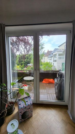 helle 4-Zimmer-Wohnung Nähe Ostpark – Balkon