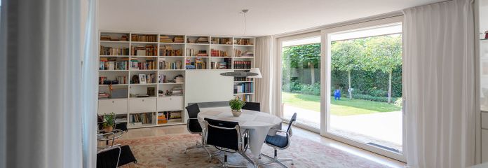 Esszimmer - aus der off. Küche