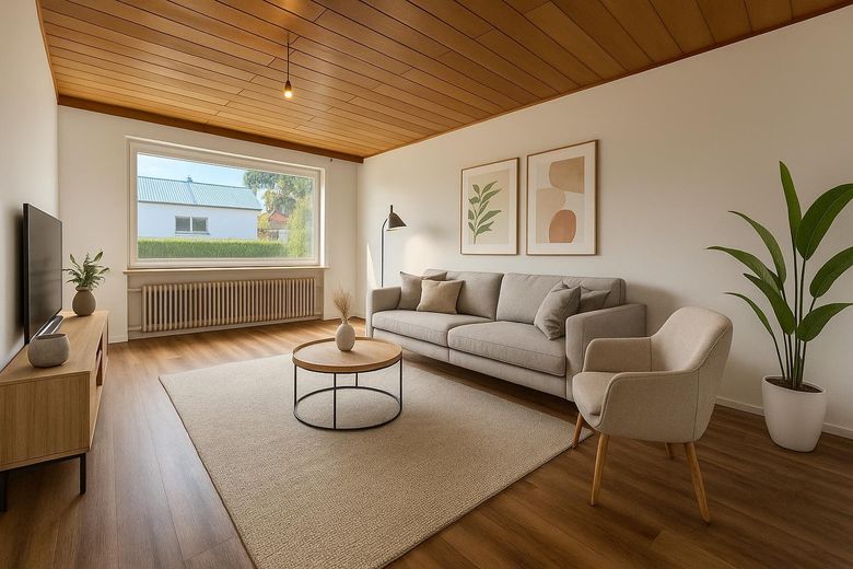 Wohnzimmer homegestaged