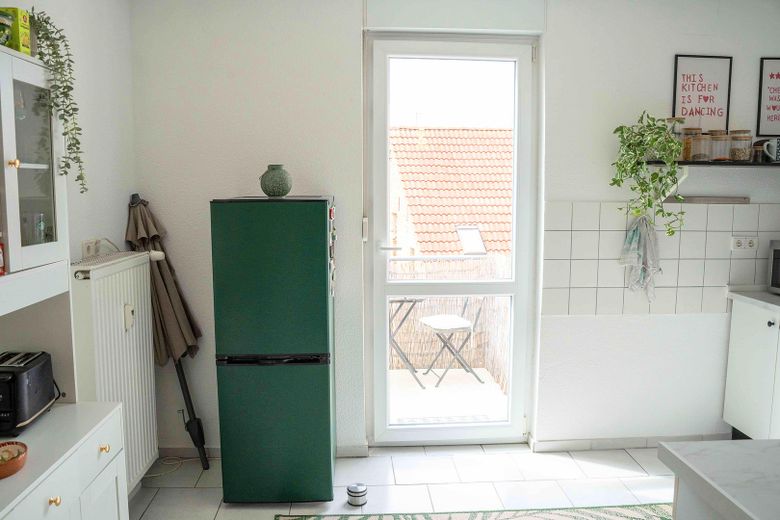 helle 3-ZKB in Neckarau mit Balkon – WG-tauglich – Küche