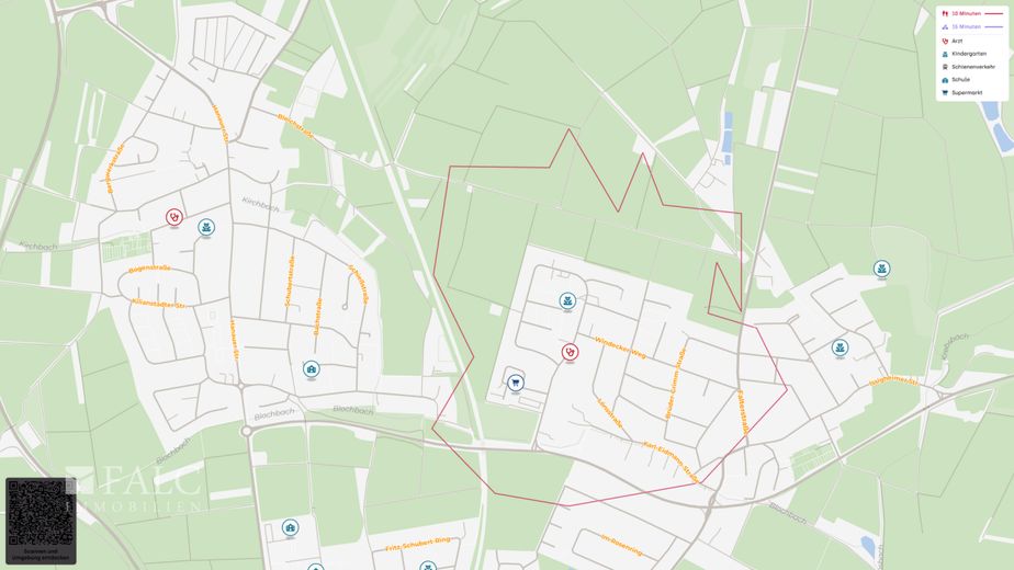 Wohnen mit Weitblick: 3 Zimmer, Balkon, 2 Stellplätze &amp; Blick ins Grüne – Lageplan