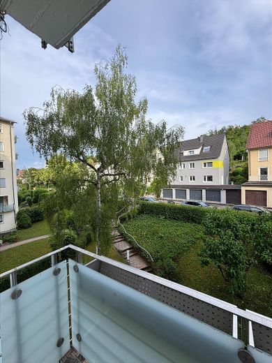 3-Zimmer-Wohnung mit Balkon in Stuttgart-Ost – Blick vom Balkon