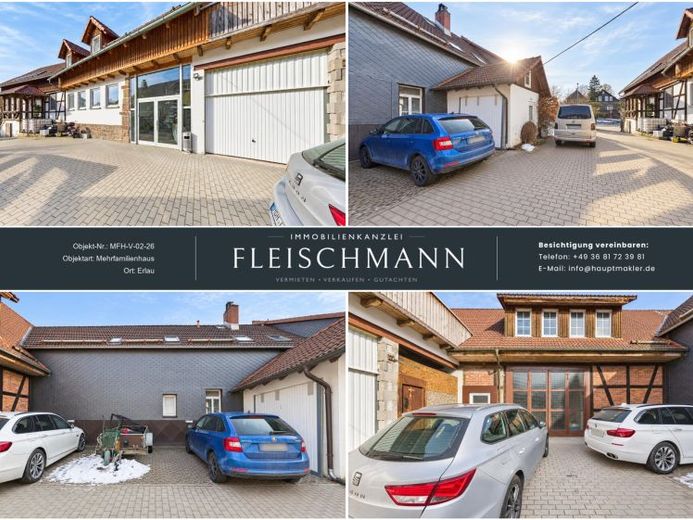 Edificio plurifamiliare realizzabile con fattore 10,8 – 4 unità + potenziale di ampliamento + garage a Schleusingen – Foto 1