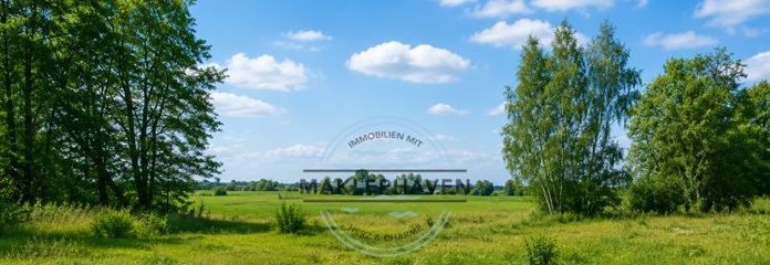 Freiraum für Ihre Träume a. d. Nordsee - Voll erschl. Baugrdst. in idyllischer Deichlage v. Stadland