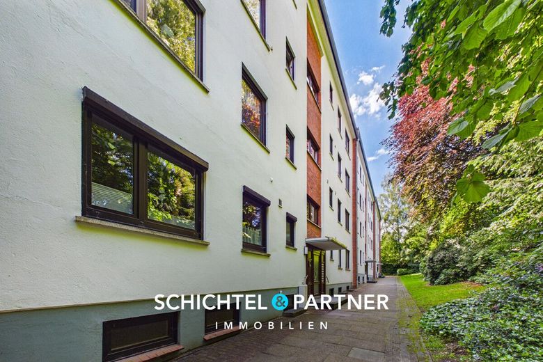 Burglesum | Sofort bezugsfreie 3-Zimmer-Wohnung mit Süd-Balkon – S&amp;P | Hauseingang