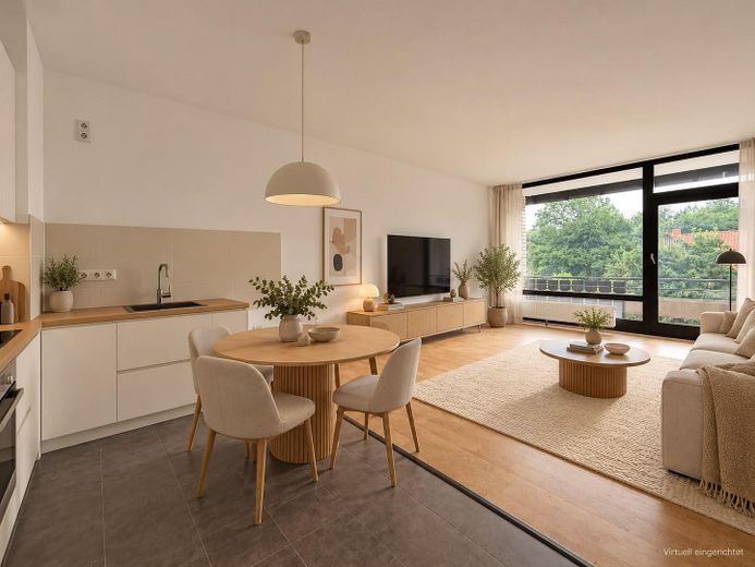 Helle 2-Zimmer-Wohnung mit zwei Balkonen in Horn-Bad Meinberg (WE27) – Konzeptbild
