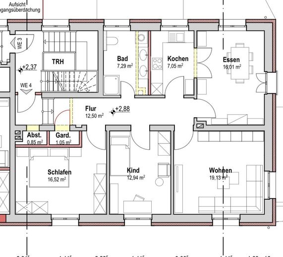 Appartamento di 4 locali in un ambiente storico / primo utilizzo dopo una ristrutturazione completa – Foto 11