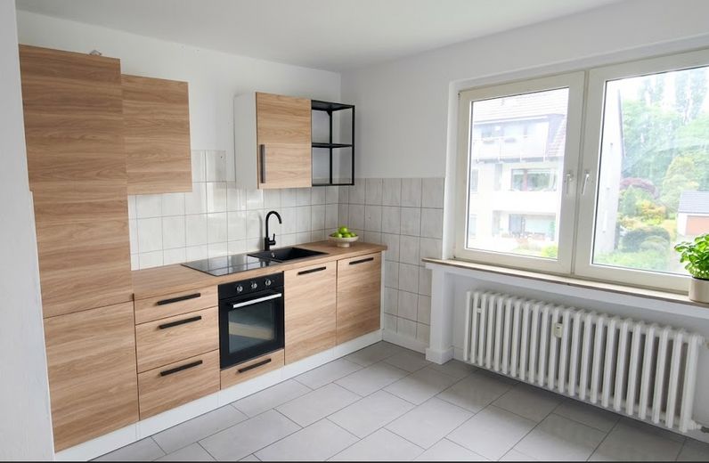 Helle 1-Zimmer-Wohnung frisch saniert – Küche 1