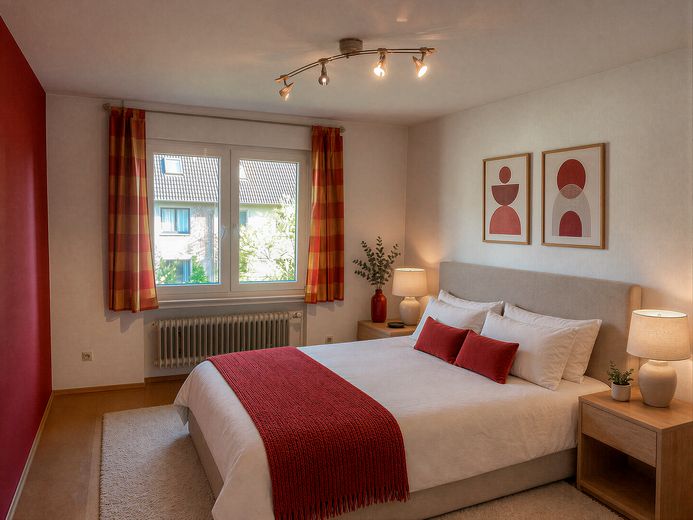 Maison calme pour familles ou vie multigénérationnelle sur quatre étages – Schlafzimmer (OG 2)